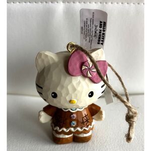 Jim Shore Hello Kitty & Friends 2025 Gingerbread 3" Hello Kitty Enesco Ornament